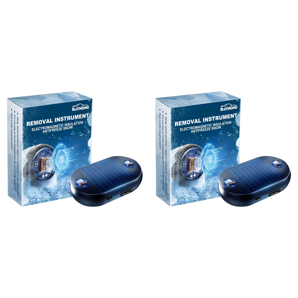 Electromagnetic Anti-Freezing Device ~ Enjoy a clear windshield every winter morning