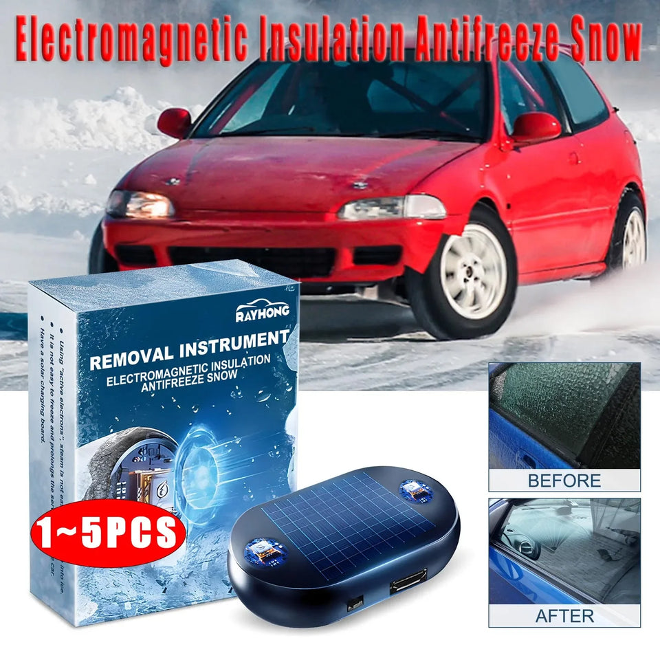 Electromagnetic Anti-Freezing Device ~ Enjoy a clear windshield every winter morning