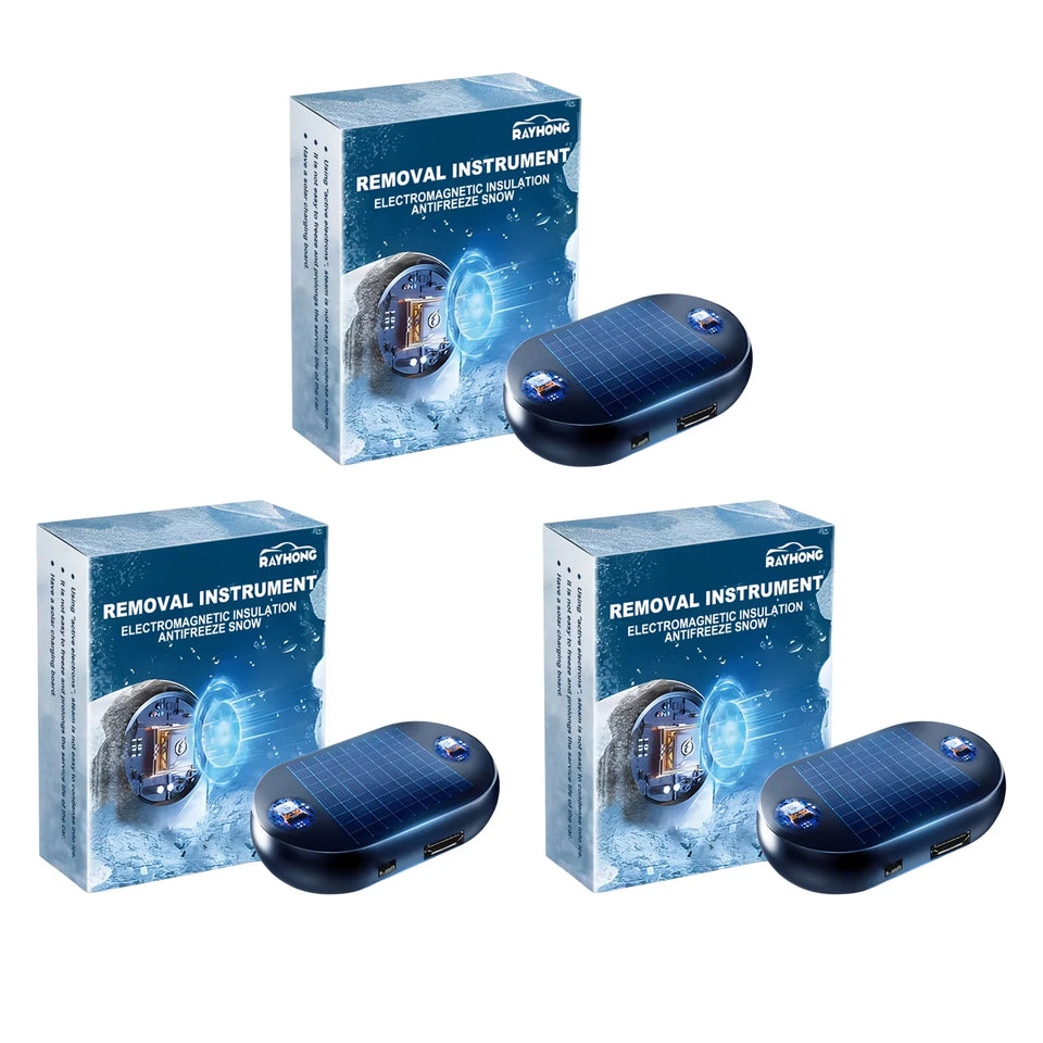Electromagnetic Anti-Freezing Device ~ Enjoy a clear windshield every winter morning